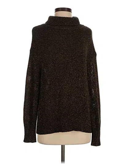 Pre-owned Chelsea28 Turtleneck Sweater In Brown