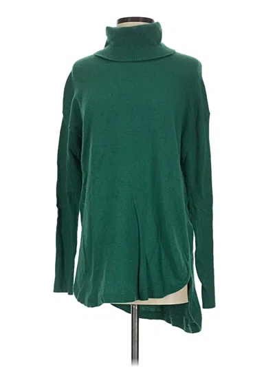 Pre-owned Chelsea28 Turtleneck Sweater In Green