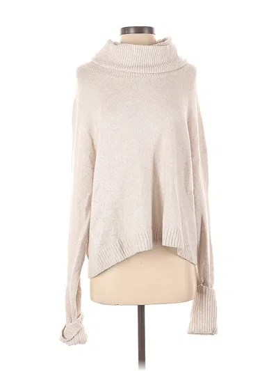 Pre-owned Chelsea28 Turtleneck Sweater In Tan