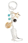 Chelsea28 Western Bag Charm In Silver