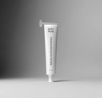 Act+acre Salicylic Acid Scalp Exfoliator In White