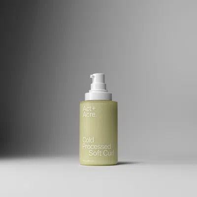 Act+acre Soft Curl Lotion In White
