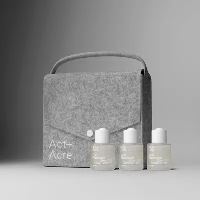 Act+acre Stem Cell Scalp Serum - 3 Pack In White
