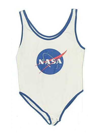 Pre-owned Chemistry Bodysuit In White