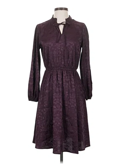 Pre-owned Chenault Casual Dress In Purple