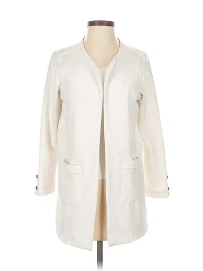 Pre-owned Chenault Coat In White
