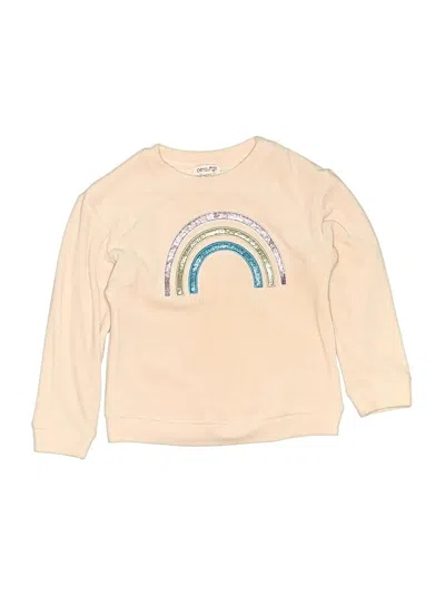 Pre-owned Chenault Girl Kids' Sweatshirt In Pink