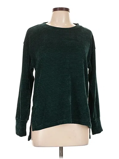 Pre-owned Chenault Pullover Sweater In Green