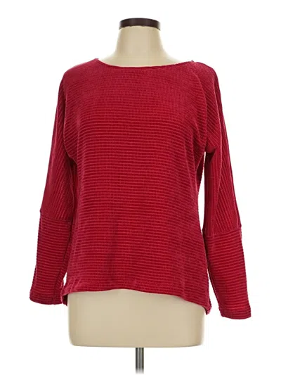 Pre-owned Chenault Pullover Sweater In Red