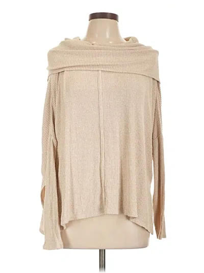 Pre-owned Chenault Turtleneck Sweater In Tan