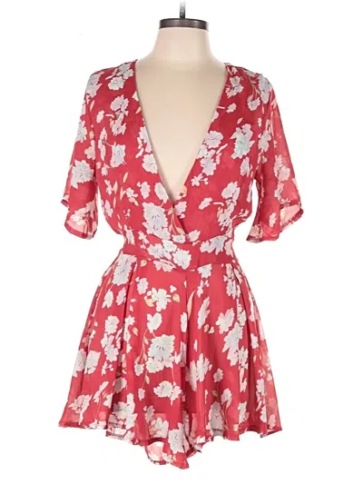 Cheng Xin Romper In Red