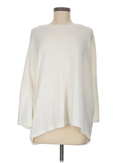 Pre-owned Cherish 3/4 Sleeve T-shirt In Ivory