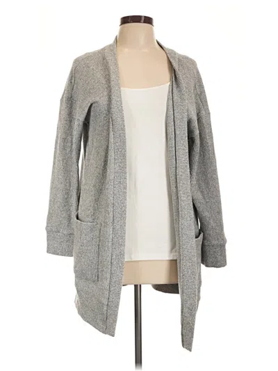 Pre-owned Cherish Cardigan Sweater In Gray