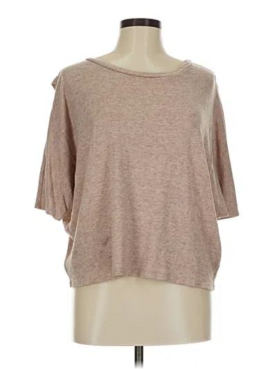 Pre-owned Cherish Cardigan Sweater In Tan