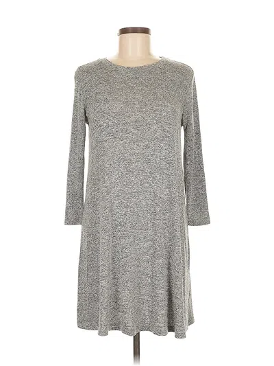 Pre-owned Cherish Casual Dress In Gray