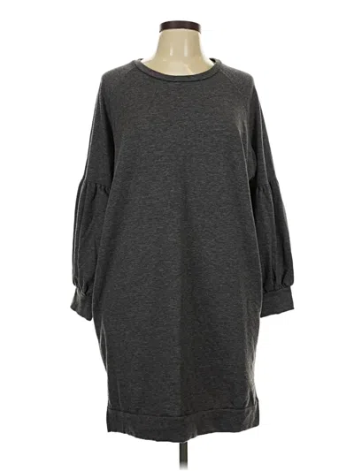 Pre-owned Cherish Casual Dress In Gray