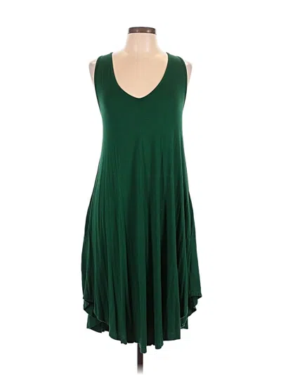 Pre-owned Cherish Casual Dress In Green