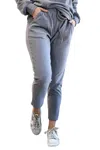 Cherish Cozy On The Run Joggers In Gre In Blue
