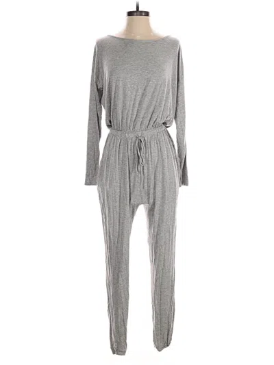 Pre-owned Cherish Jumpsuit In Gray