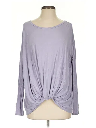 Pre-owned Cherish Long Sleeve T-shirt In Purple