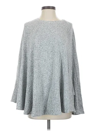 Pre-owned Cherish Poncho In Silver