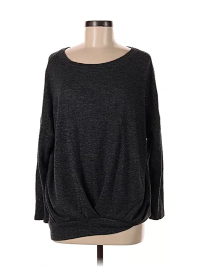 Pre-owned Cherish Pullover Sweater In Gray