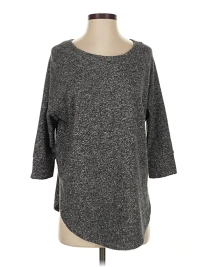 Pre-owned Cherish Pullover Sweater In Gray