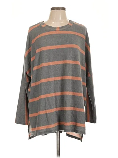 Pre-owned Cherish Pullover Sweater In Gray