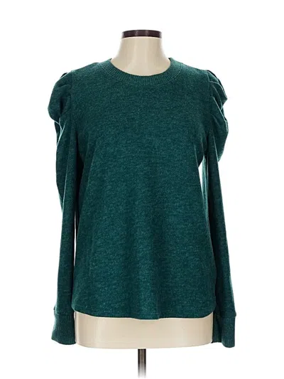 Pre-owned Cherish Pullover Sweater In Green