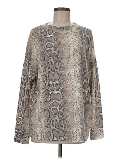 Pre-owned Cherish Pullover Sweater In Silver