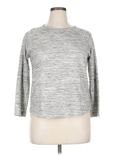 Pre-owned Cherish Pullover Sweater In Silver