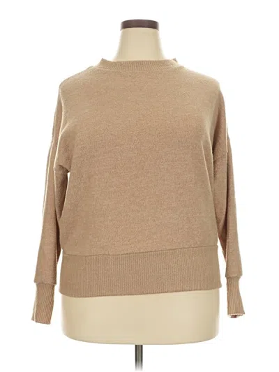Pre-owned Cherish Pullover Sweater In Tan