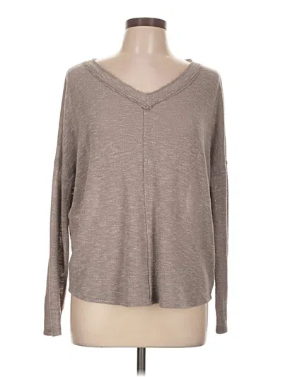 Pre-owned Cherish Pullover Sweater In Tan