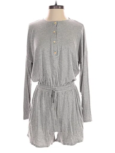 Cherish Romper In Gray