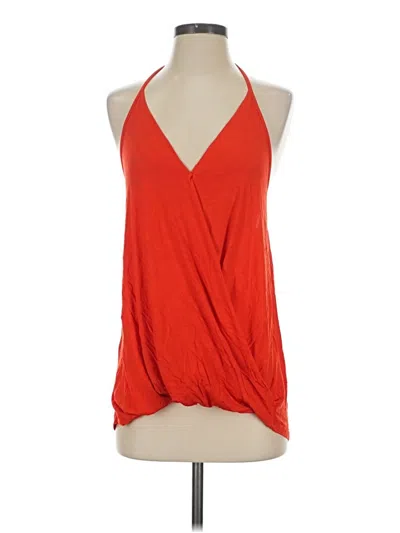 Pre-owned Cherish Sleeveless Blouse In Red