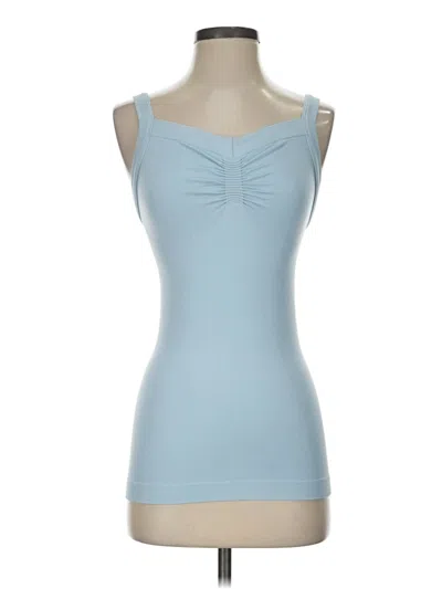 Pre-owned Cherish Sleeveless Top Blue Sweetheart Neckline Tops