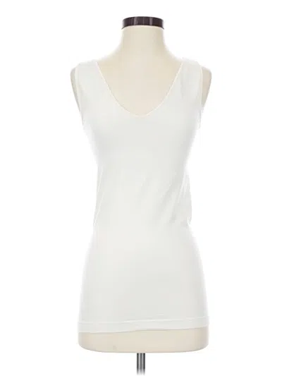 Pre-owned Cherish Tank Top Ivory Strapless Neckline Tops