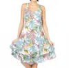Cherish Tropical Sundress In Multi In Multi