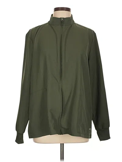 Pre-owned Cherokee Cardigan Sweater In Green