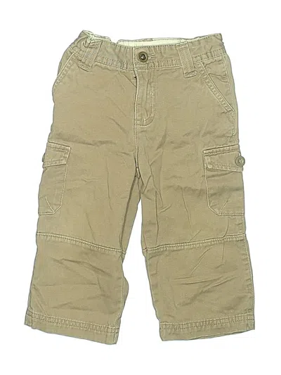 Pre-owned Cherokee Kids' Cargo Pants In Tan