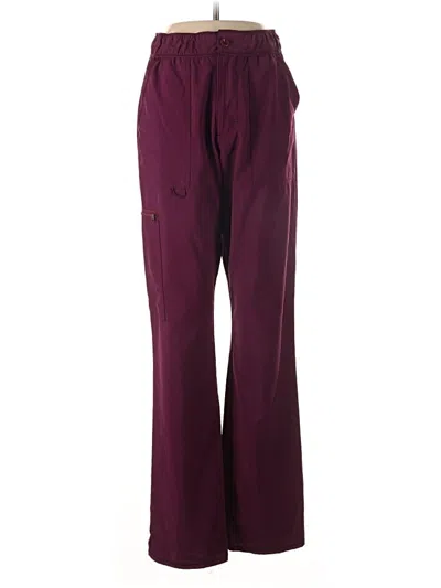 Pre-owned Cherokee Casual Pants In Burgundy