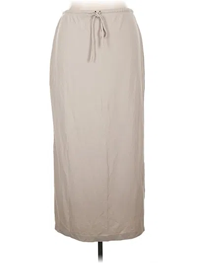 Pre-owned Cherokee Casual Skirt In Tan