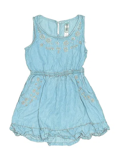 Pre-owned Cherokee Kids' Dress In Blue