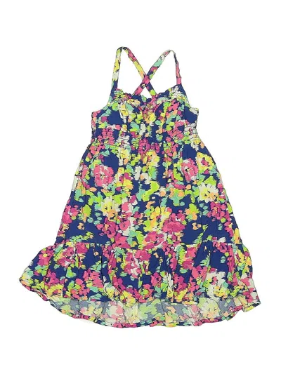 Pre-owned Cherokee Kids' Dress In Blue