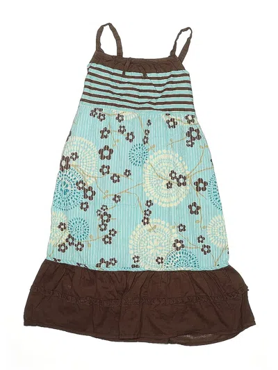 Pre-owned Cherokee Kids' Dress In Brown