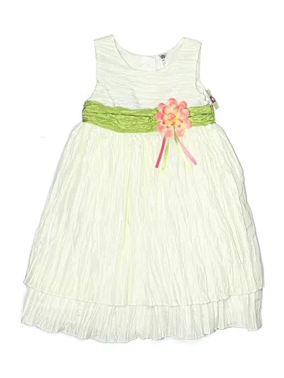 Pre-owned Cherokee Kids' Dress In Green