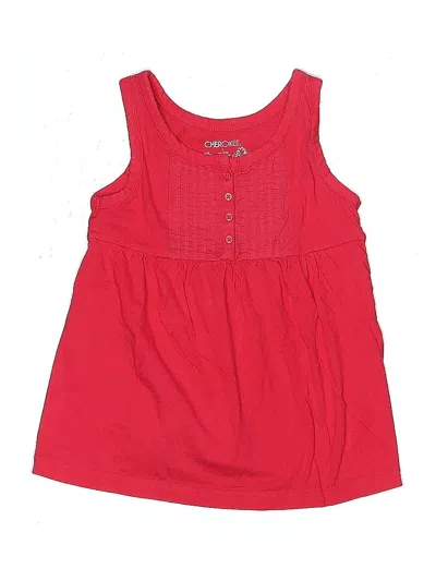 Pre-owned Cherokee Kids' Dress In Red