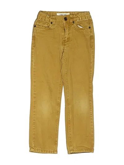 Pre-owned Cherokee Kids' Jeans In Yellow
