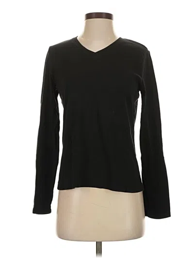 Pre-owned Cherokee Long Sleeve T-shirt In Black