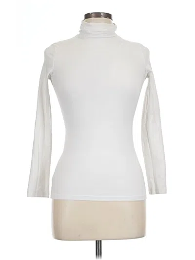 Pre-owned Cherokee Long Sleeve Turtleneck In Ivory